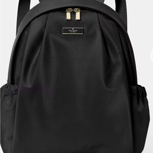 Kate Spade Carter Nylon Large Backpack Black NWT